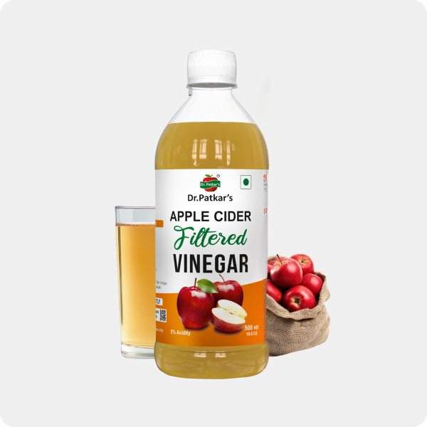 Apple cider Filtered Vinegar ( Dr. Patkar’s )