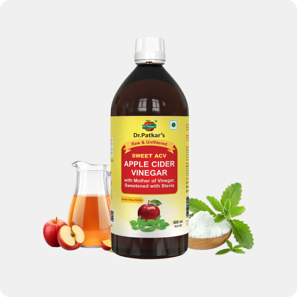 Apple Cider Vinegar with Stevia ( Dr.Patkar’s ) (ACV STEVIA)