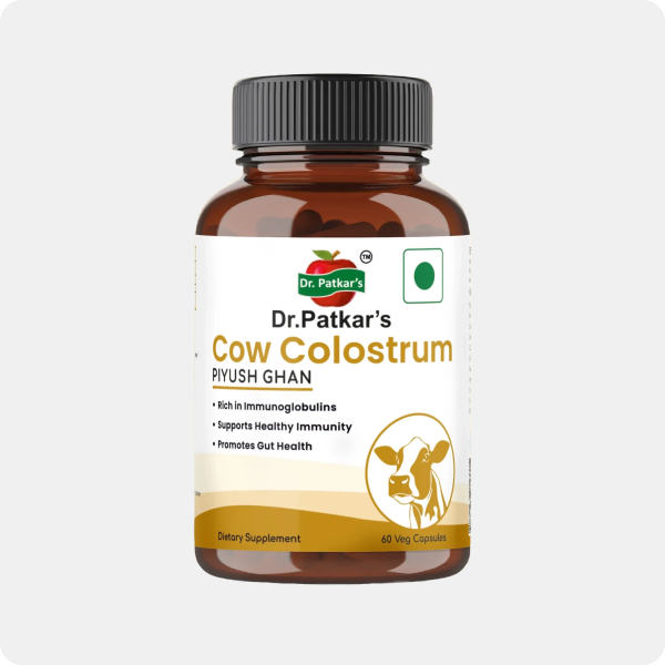 Cow Colostrum ( Dr.Patkar’s ) (60 Capsules)