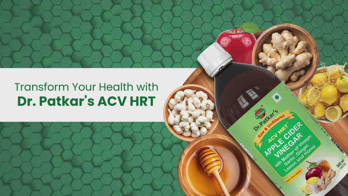 Apple Cider Vinegar with Garlic, Ginger, Lemon & Honey (Dr Patkar’s) (ACV HRT)