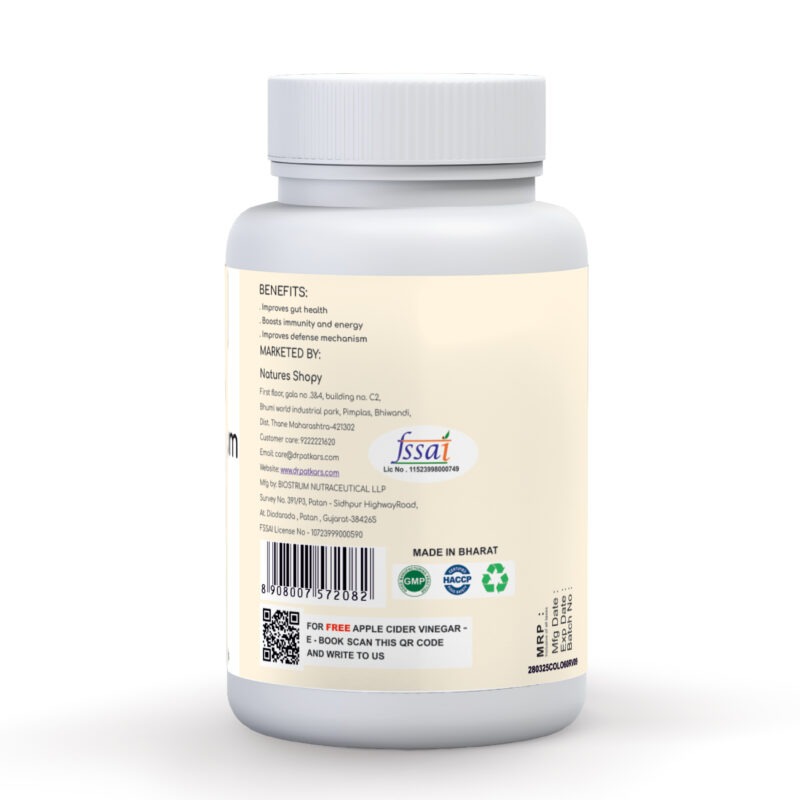 Dr. Patkar’s Calcium Complex with Vitamin K2 and Cissus (60 Tablets) - Image 2