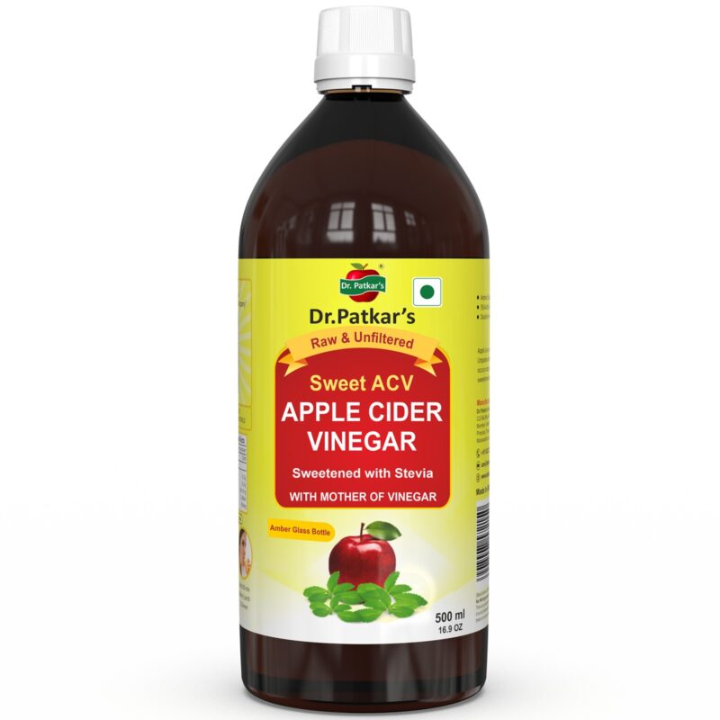 Dr. Patkar's Apple Cider Vinegar with Stevia (ACV STEVIA)