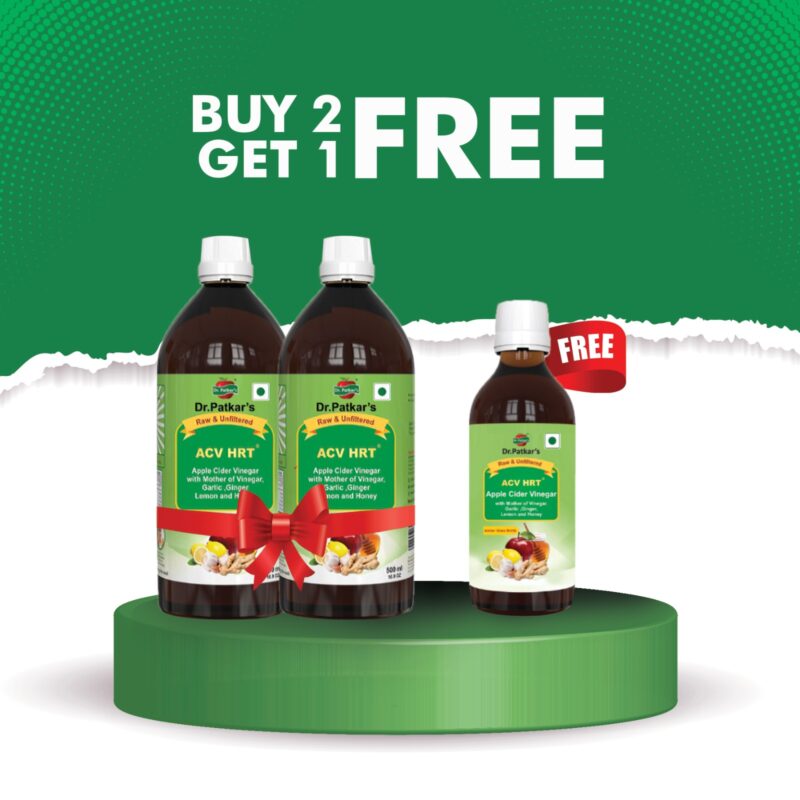 Buy 2 Get 1 Free 200ml ACV With Garlic, Ginger, Lemon & Honey