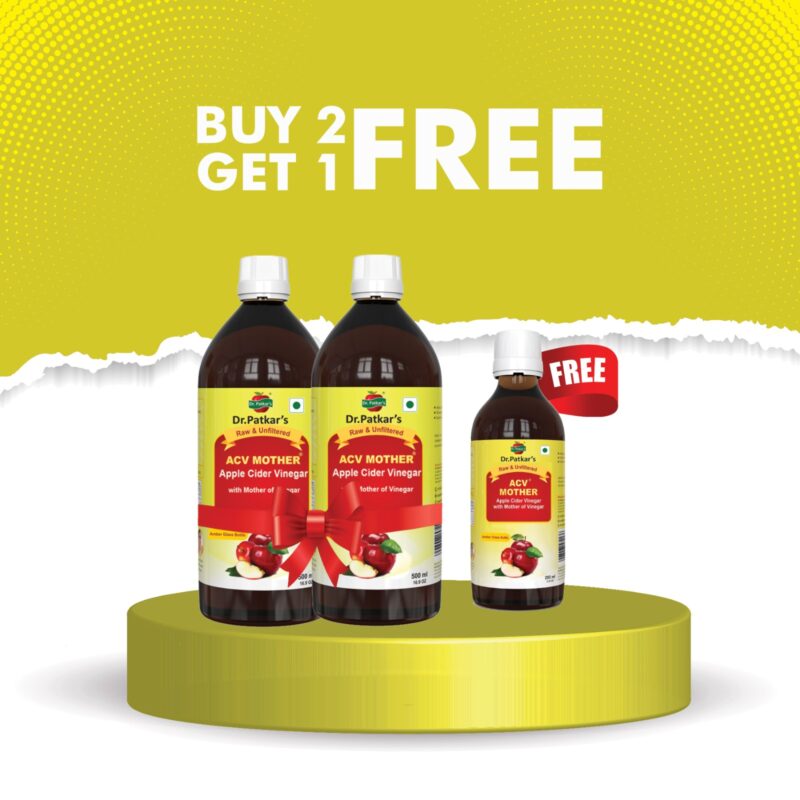 Buy 2 Get 1 Free 200ml Apple Cider Vinegar With Mother