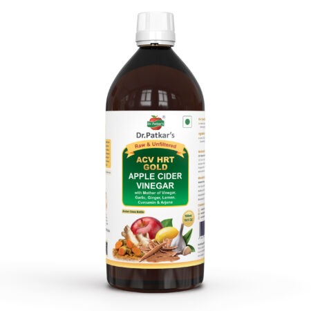 Apple Cider Vinegar with Ginger, Garlic, Lemon, Curcumin & Arjuna 500ml (HRT GOLD) – A Powerful Blend for Inflammation & Wellness