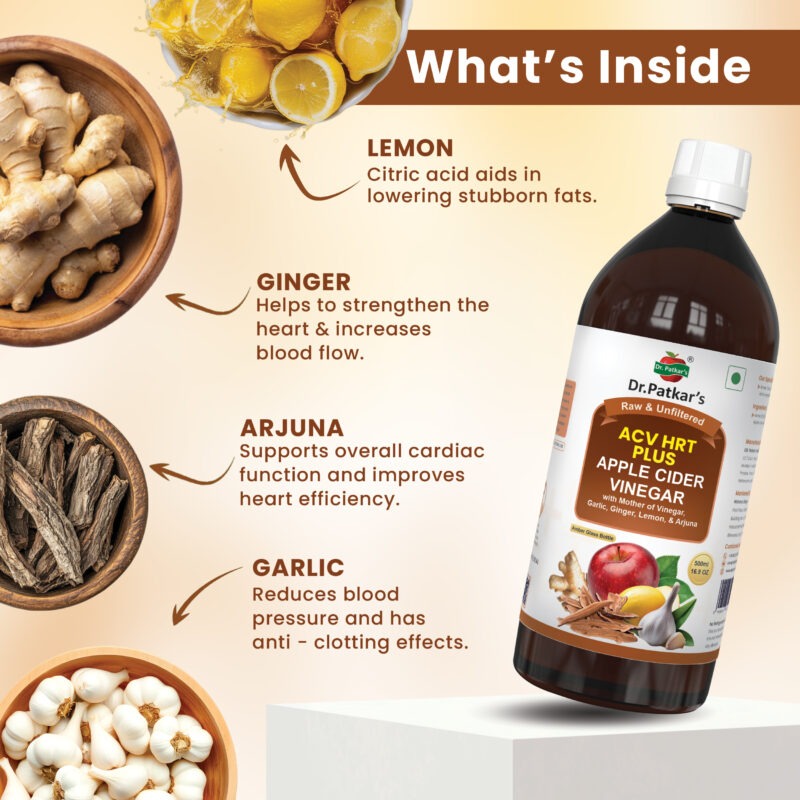 Dr Patkar's  ACV HRT PLUS – 2X Heart Health Formula - Image 5