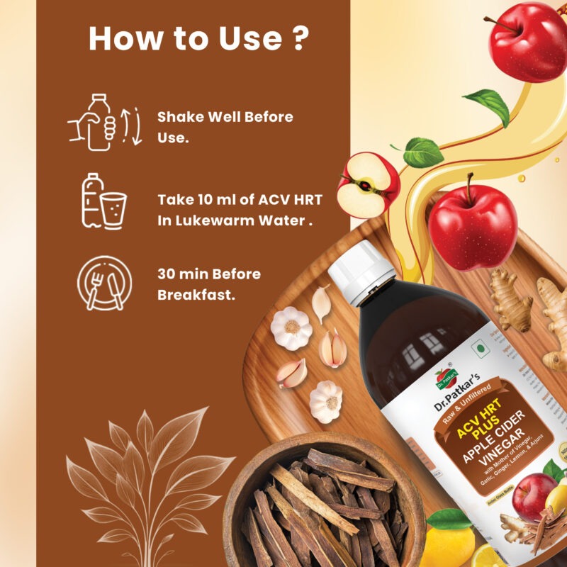Dr Patkar's  ACV HRT PLUS – 2X Heart Health Formula - Image 6