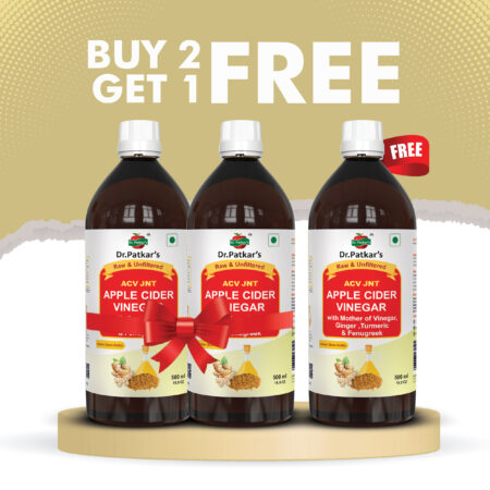 Apple Cider Vinegar with Ginger, Turmeric & Fenugreek 500ml (BUY 2 GET 1 FREE)